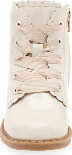Kids' Josephine Scallop Lace-Up Bootie