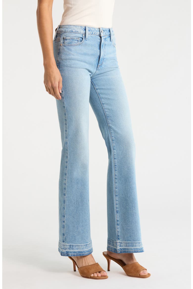 Sofia Release Hem Flare Jeans, Alternate, color, TOURING