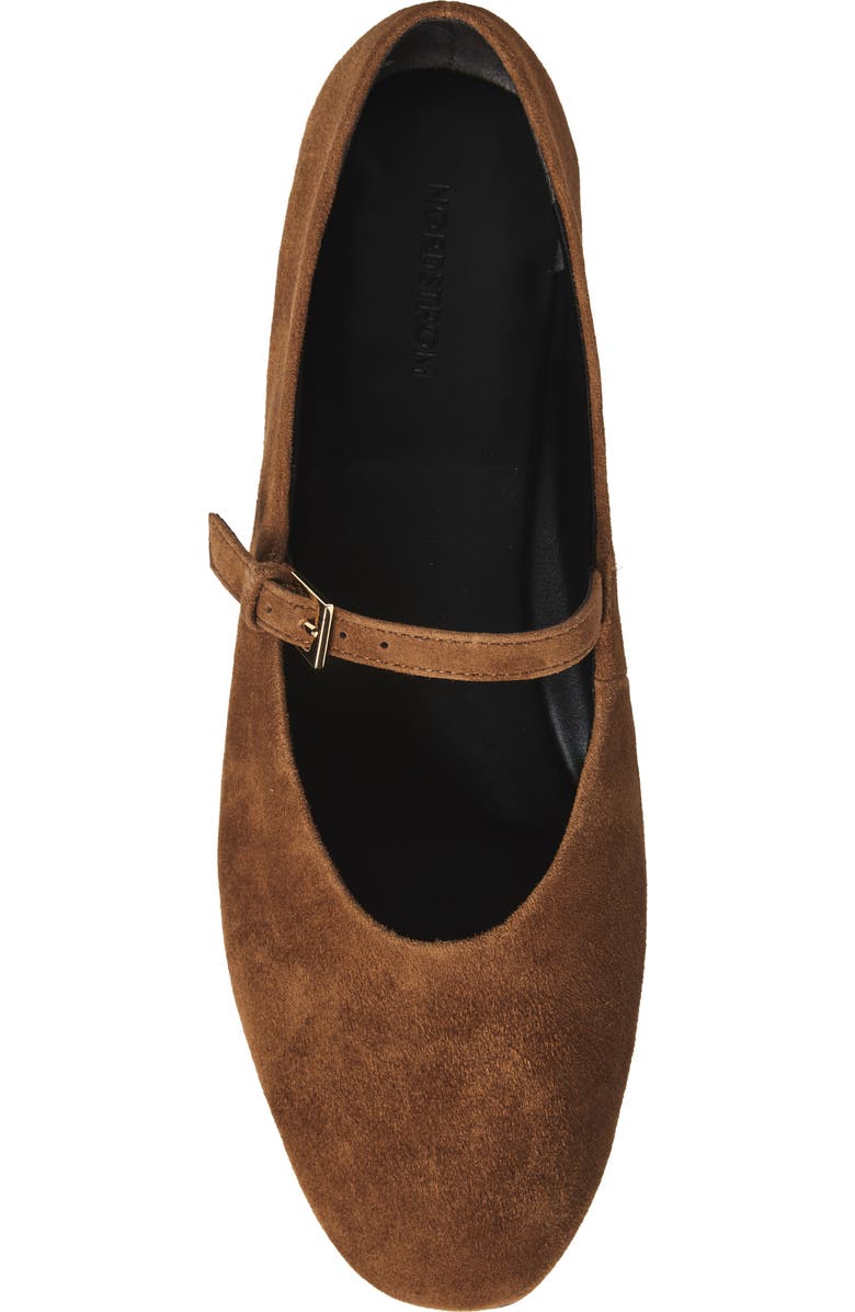 Nordstrom Maraise Ballet Flat, Alternate, color, Brown Mage