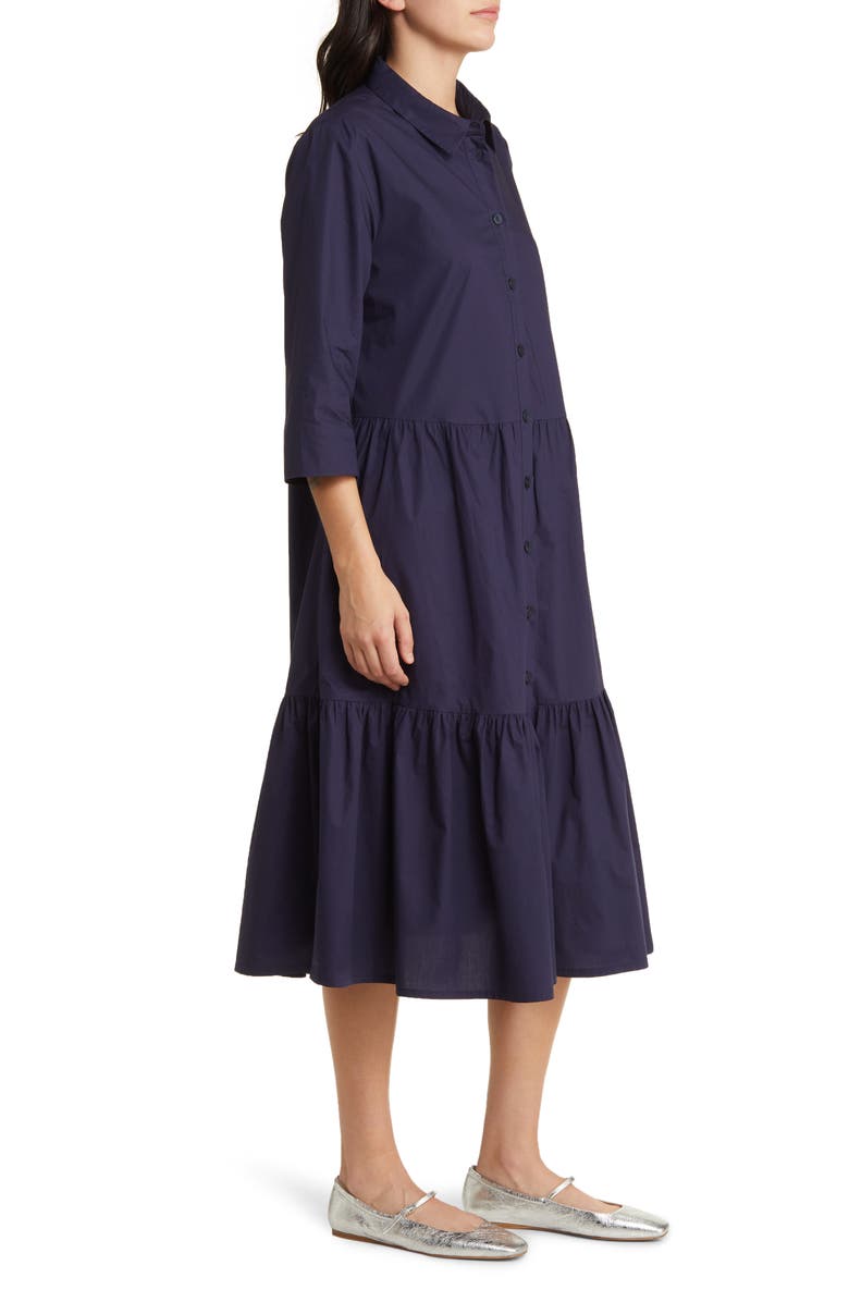 Masai Copenhagen Cotton Shirtdress, Alternate, color, Maritime Blue