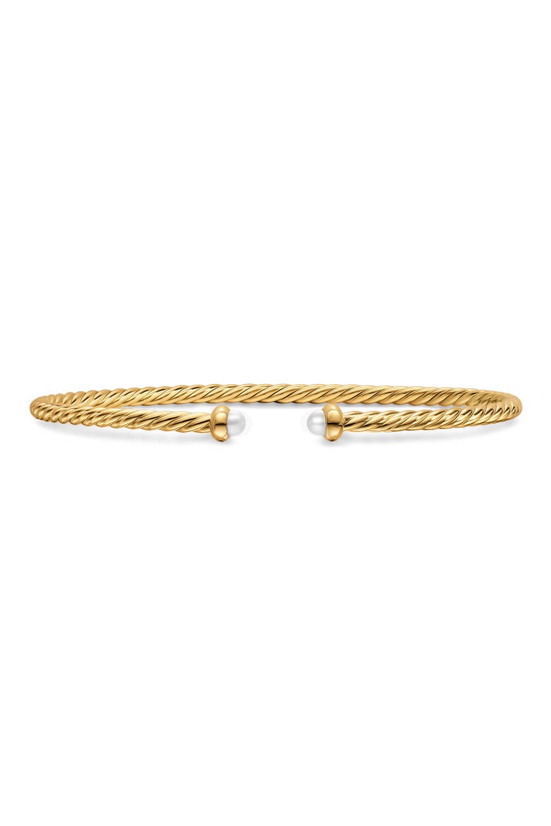Micro Cablespira® Flex Bracelet, Main, color, PEARL