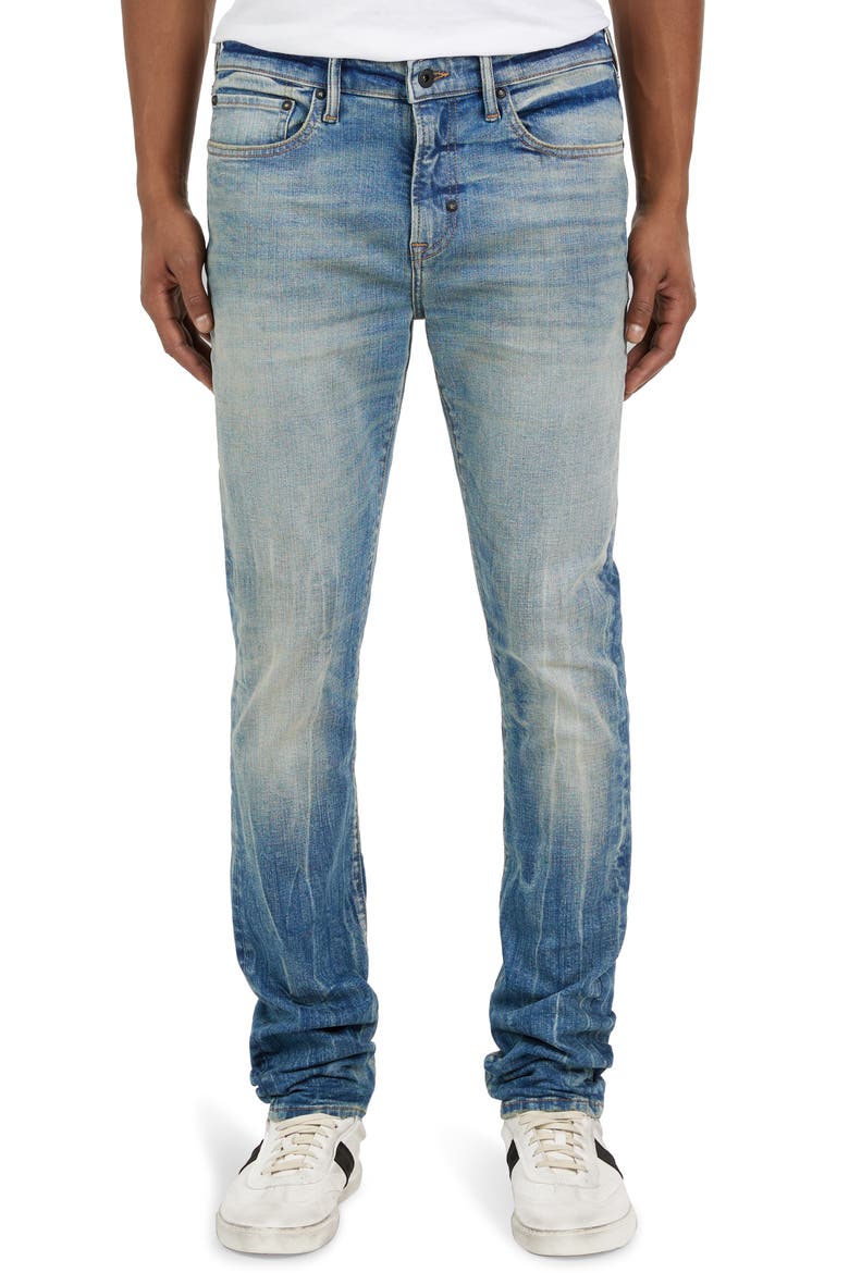 Utilize Straight Leg Jeans, Main, color, LIGHT INDIGO
