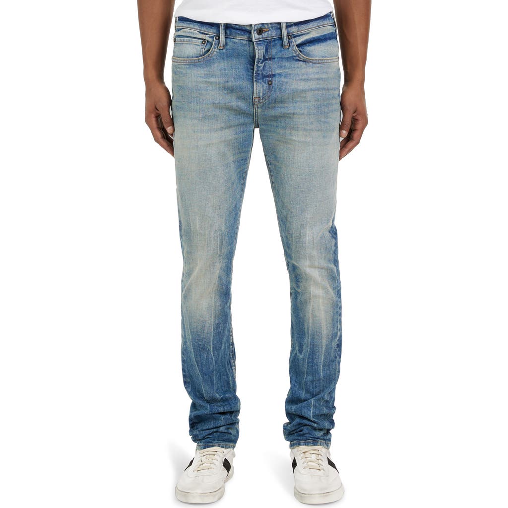Prps Utilize Straight Leg Jeans In Purple