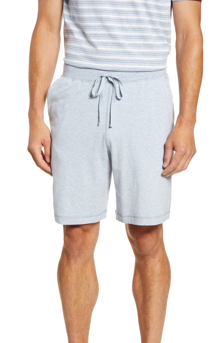 Daniel Buchler Stretch Cotton & Modal Pajama Shorts, Main, color, 