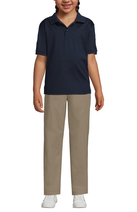 School Uniform Kids Short Sleeve Rapid Dry Polo Shirt