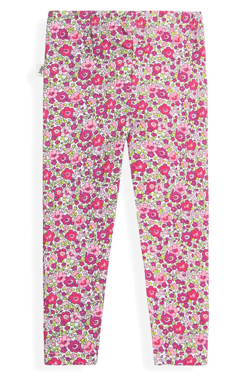 JOJO MAMAN BEBE 2-Pack Assorted Leggings, Alternate, color, Fuchsia
