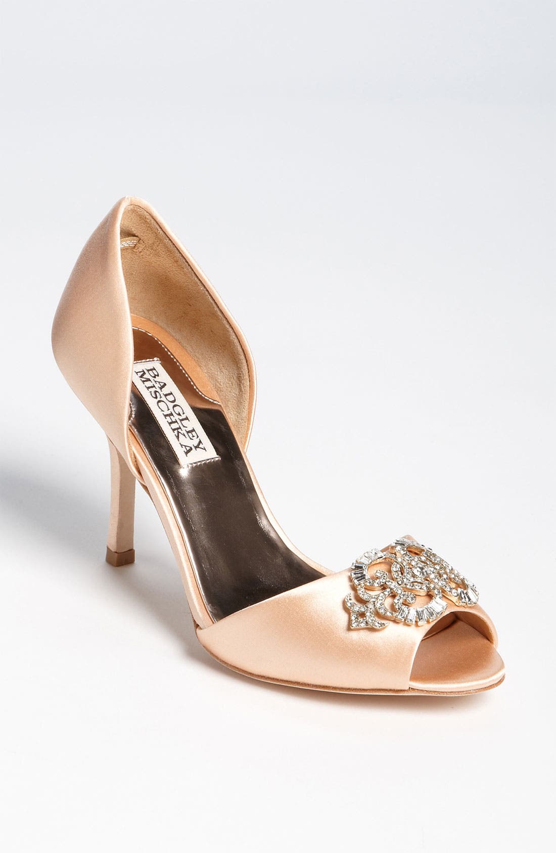 Badgley Mischka 'Salsa' Pump, Main, color, PEACH