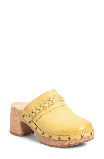 Kork-ease Tilly Clog In Yellow