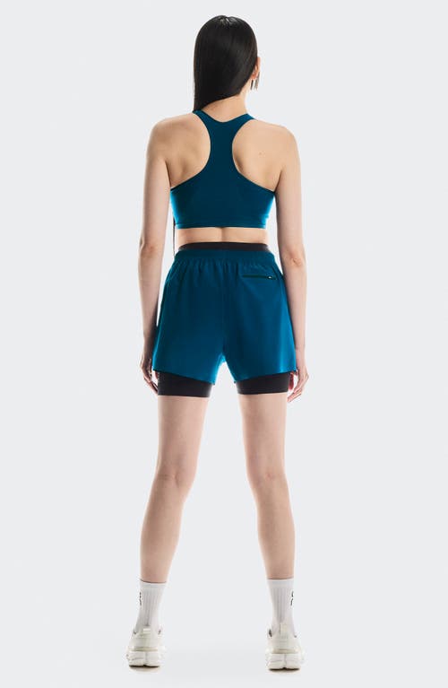 On Training Sports Bra In Burgundy