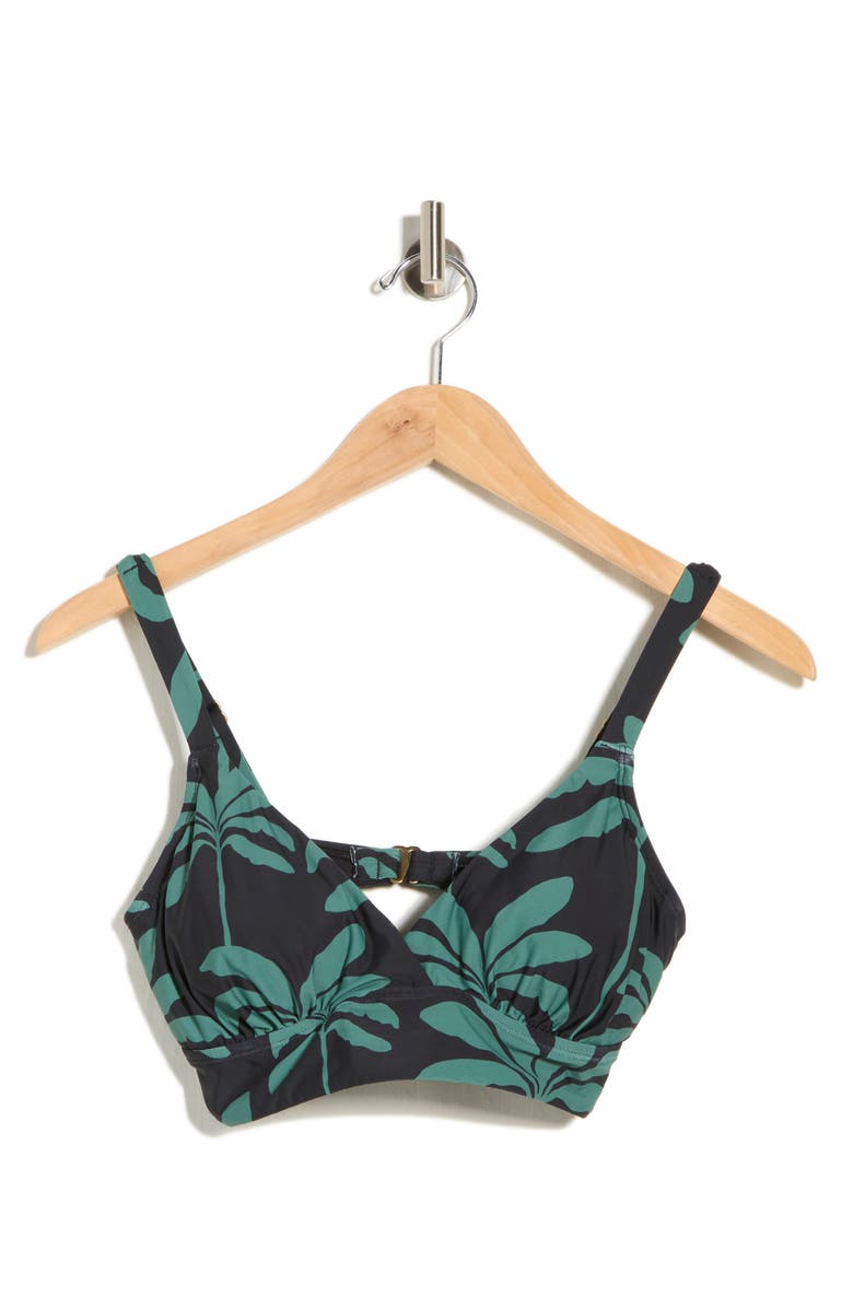 JANTZEN Sophia Underwire Bikini Top, Alternate, color, Black