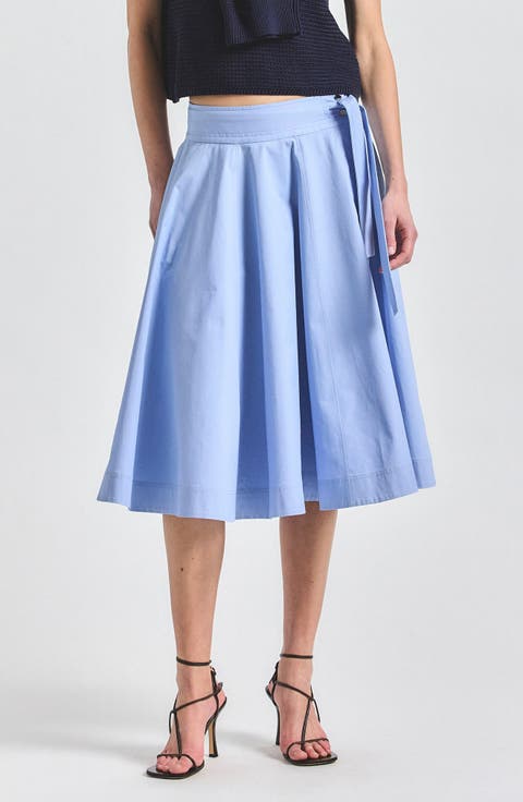 Sage Wrap Skirt