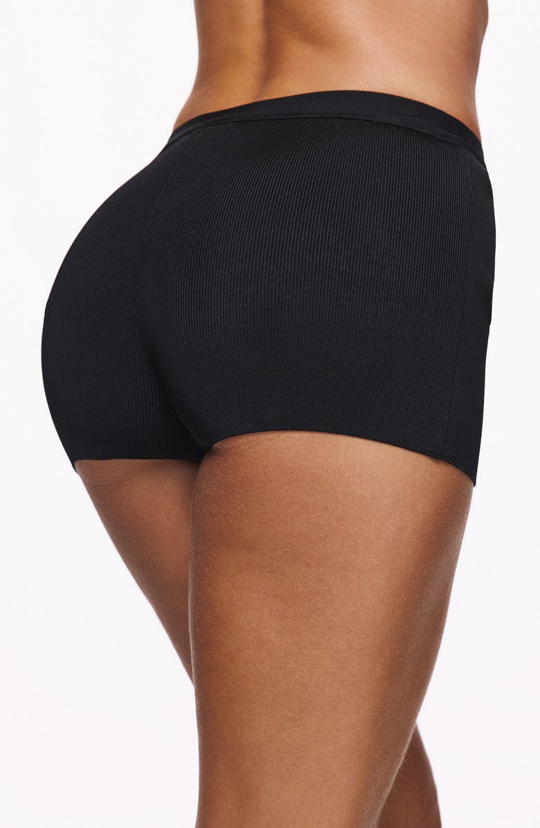 HOUSE OF CB The Capri Bandage Mini Shorts, Alternate, color, Black