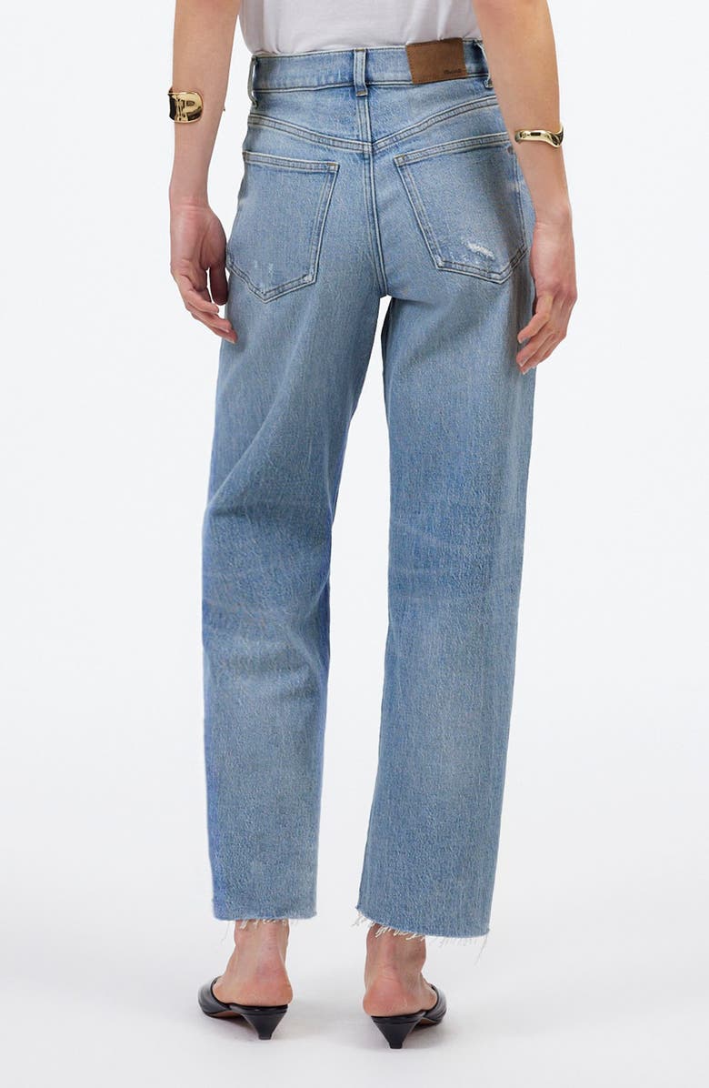 Madewell The Perfect Vintage Wide Leg Crop Jeans, Alternate, color, Hallstead Wash