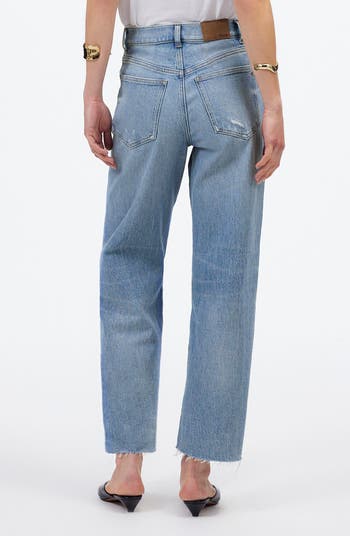 The Perfect Vintage High Waist Crop Wide Leg Jeans
