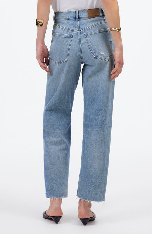 Madewell The Perfect Vintage Wide Leg Crop Jeans In Hallstead Wash