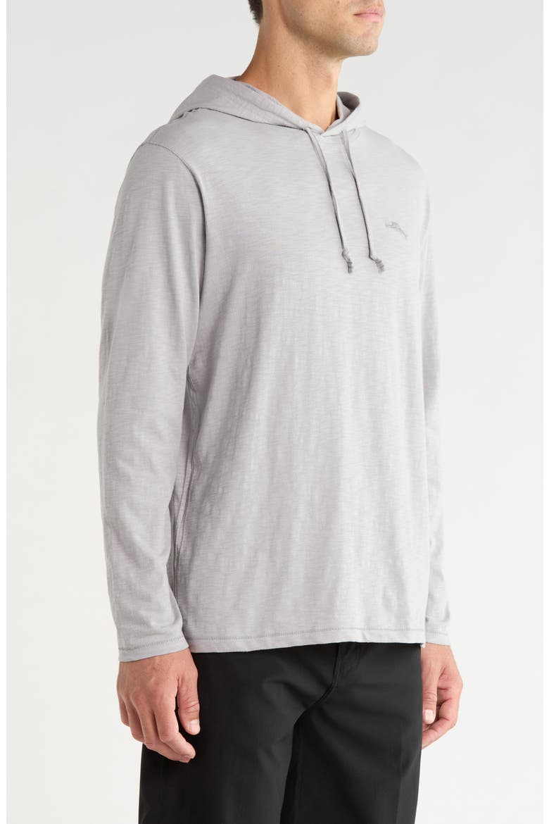 Shades of Paradise Lux Pullover Hoodie, Alternate, color, ULTIMATE GRAY