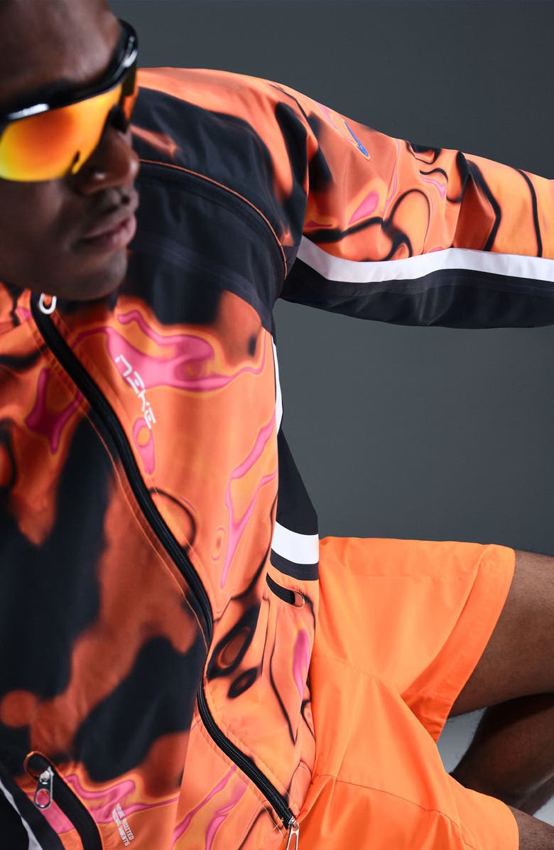 Nike Project F.R.O.G. Drawstring Shorts, Alternate, color, Total Orange/ Hyper Royal