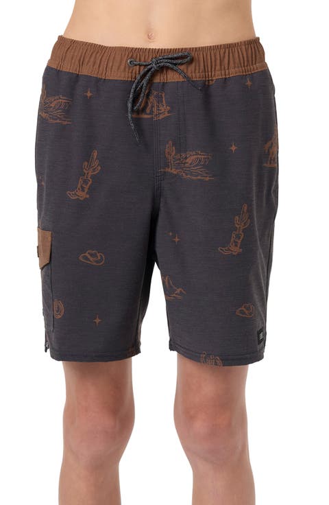 Kids' Hermosa Retro Swim Trunks (Big Kid)