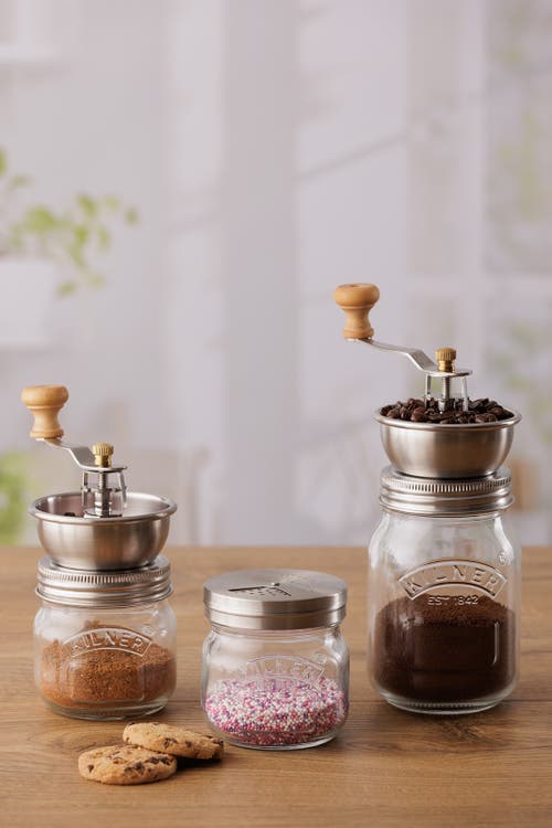 Kilner Storage Jar With Shaker Lid, 8.5 Inch In Silver
