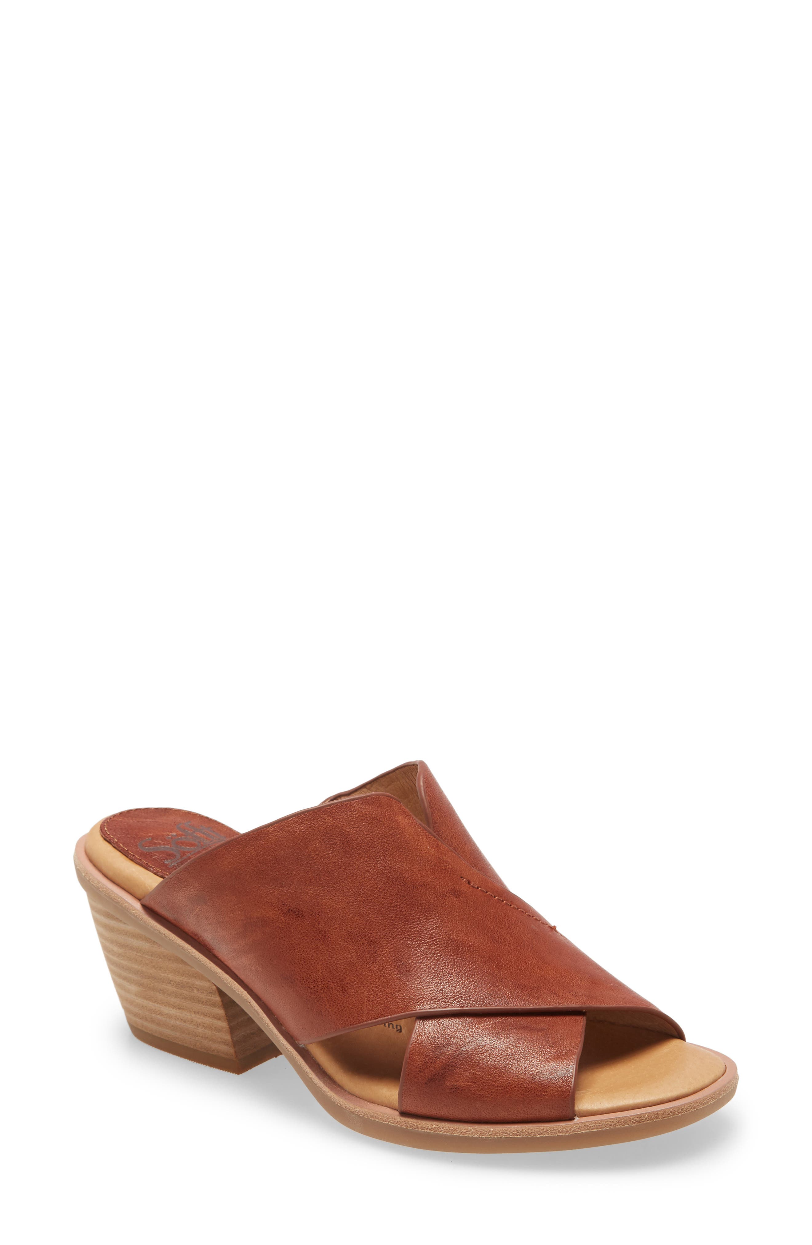 Perrie Sandal, Main, color, COGNAC LEATHER