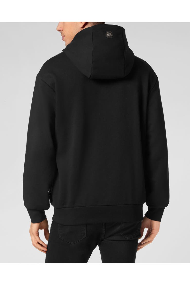 Hoodie Sweatshirt Love Men, Alternate, color, black