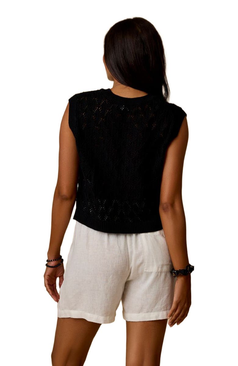 Carve Designs Fox Sweater, Alternate, color, Black