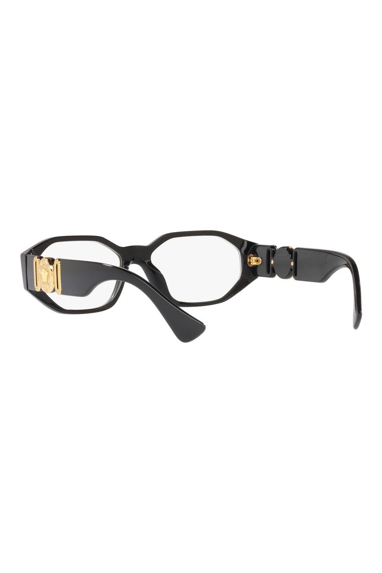 56mm Irregular Optical Glasses, Alternate, color, BLACK