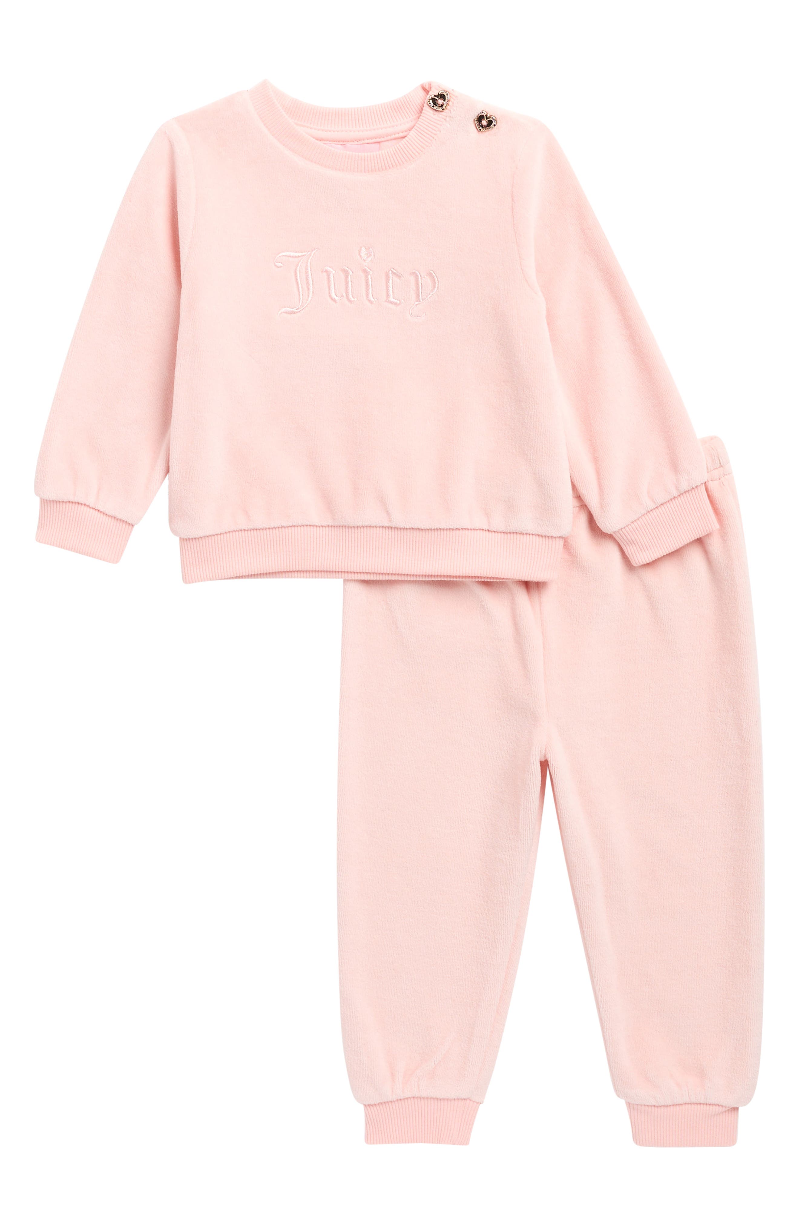 Juicy Couture Velour Pullover & Joggers Set