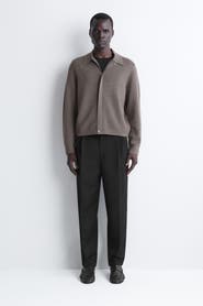 COS Merino Wool Harrington Jacket