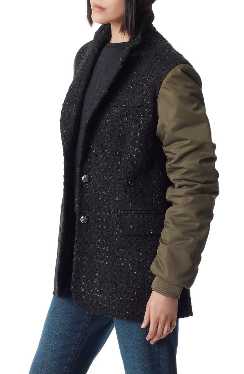 Circus NY by Sam Edelman Bomber Sleeve Blazer, Alternate, color, Anthracite
