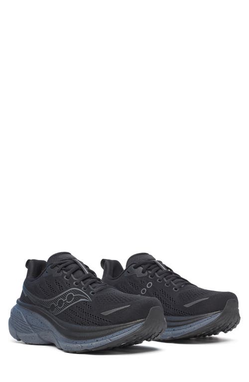 Saucony Hurricane 25 Running Shoe In Black