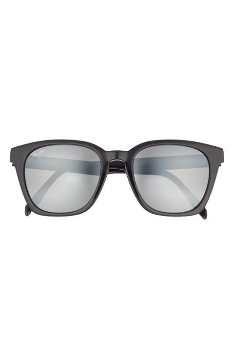 52mm Polarized Square Sunglasses