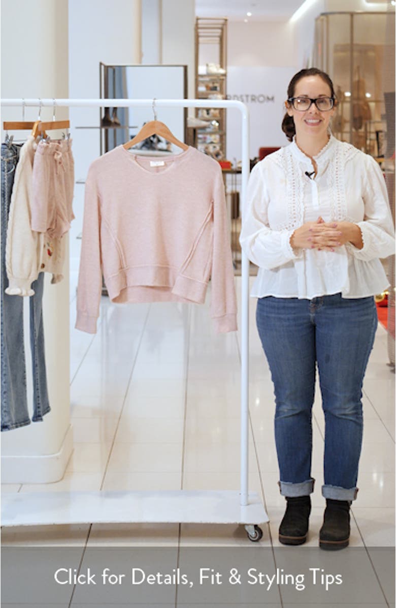 Kids' Long Sleeve Hacci Top, sales video thumbnail