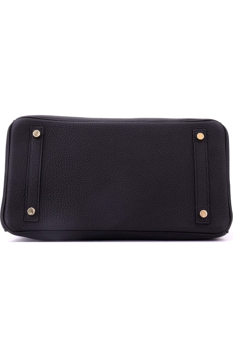 Pre-Owned Hermes Birkin Handbag Black Togo with Gold Hardware 30, Alternate, color, Noir