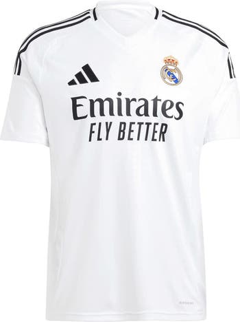 Men's adidas Vini Jr. White Real Madrid 2024/25 Home Replica Player Jersey