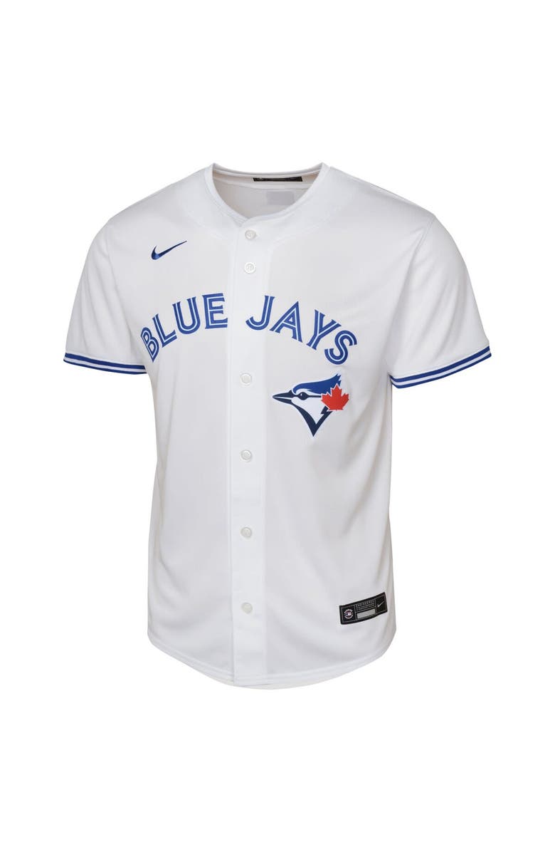 Nike Youth Nike Vladimir Guerrero Jr. White Toronto Blue Jays Home Limited Player Jersey, Alternate, color, 