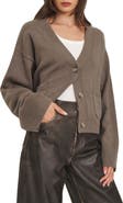 Reformation Hayes Organic Cotton & Recycled Cashmere Cardigan