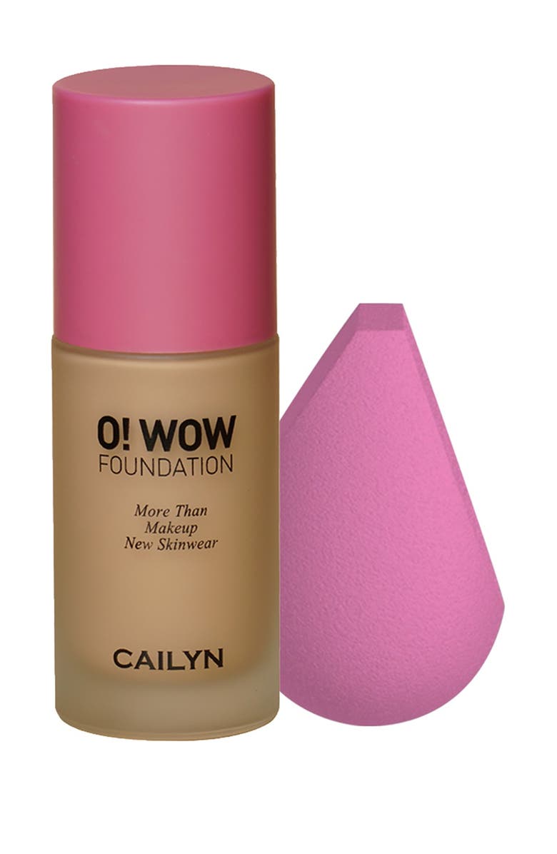 CAILYN O! WOW 2-Piece Foundation & Makeup Blender Set - Cacao, Main, color,