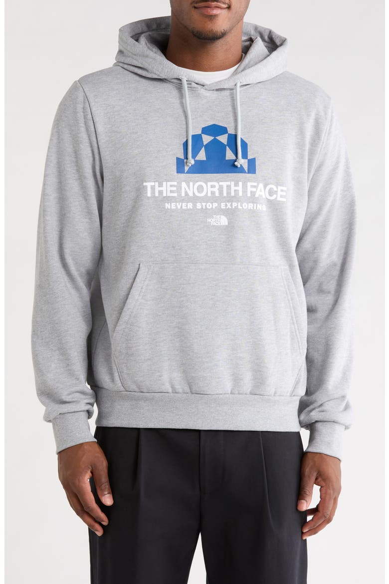 Evolution Graphic Hoodie, Main, color, TNF PALE GREY HEATHER