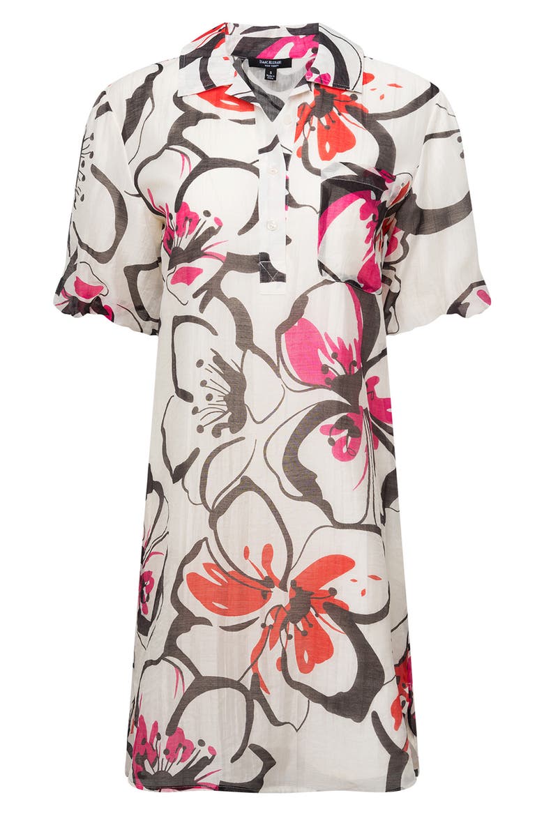 Print Shirtdress, Alternate, color, SPLASHY FLORAL