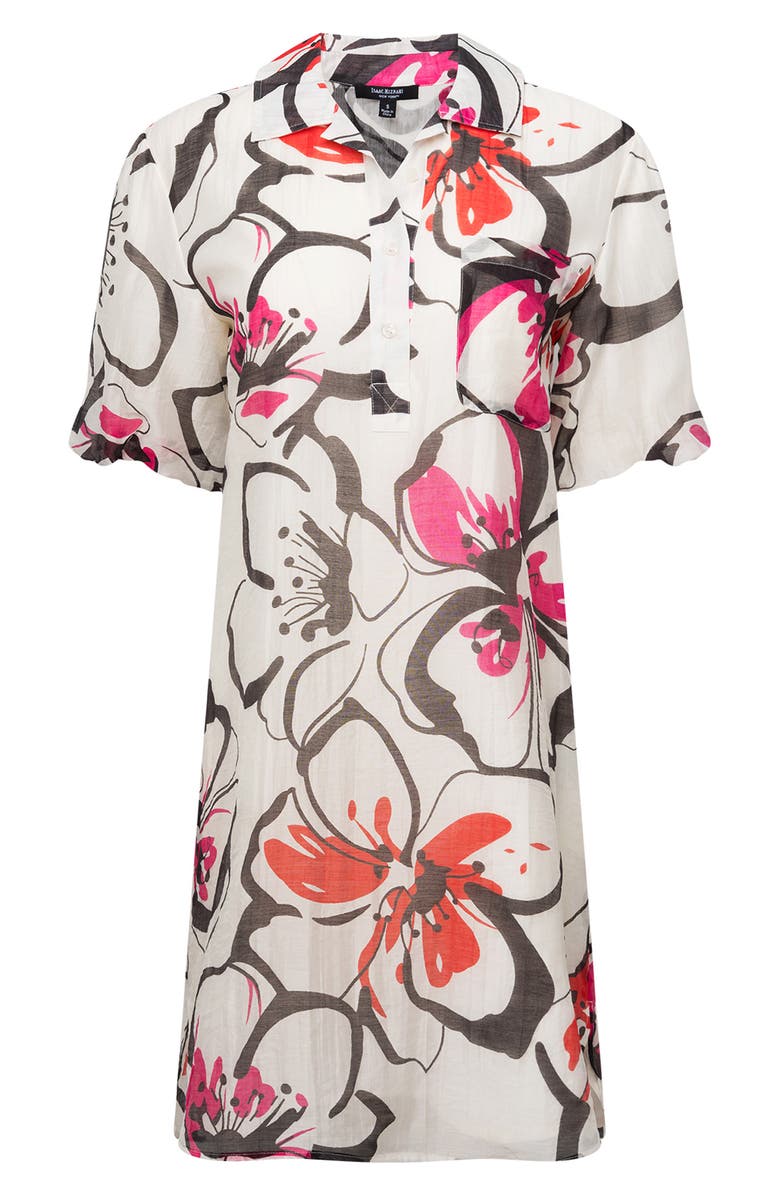 Isaac Mizrahi New York Print Shirtdress, Alternate, color, Splashy Floral