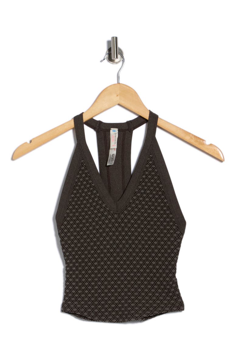 FP Movement All Clear Holiday V-Neck Tank, Alternate, color, DARK BROWN