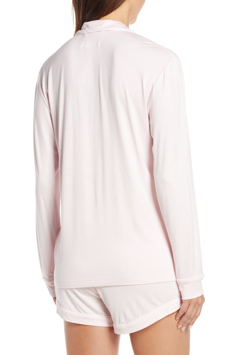 Nya Short Pajamas, Alternate, color, SEASHELL PINK