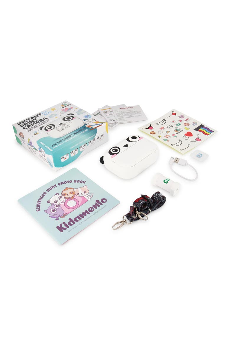 Kidimenton Kids' Model P Instant Print Digital Camera, Alternate, color, WHITE