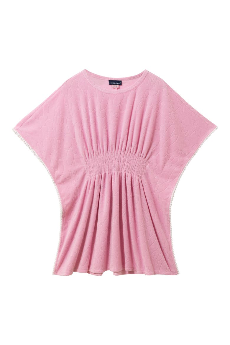 Kids' Terry Cover-Up, Main, color, PINK