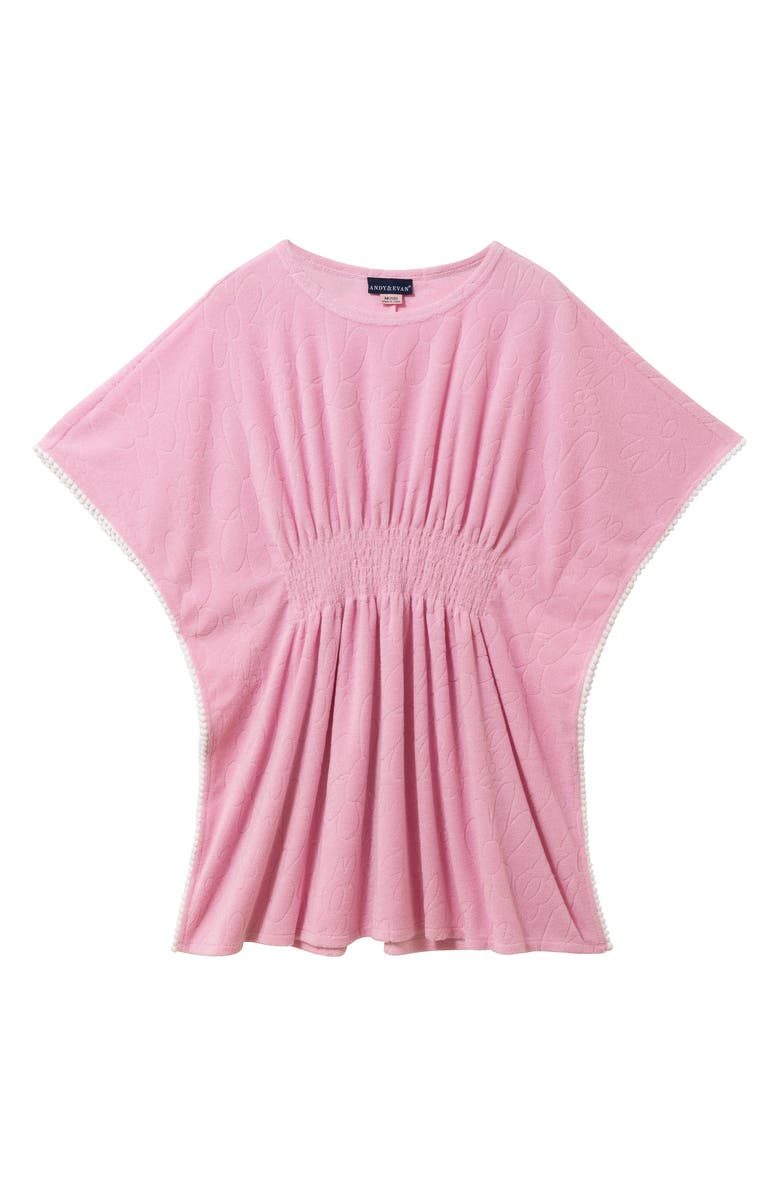 Andy & Evan Kids' Terry Cover-Up, Main, color, Pink