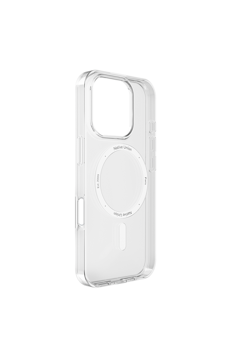 Native Union (Re)Clear Case for iPhone 16, Alternate, color, Clear