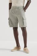 Brunello Cucinelli Gabardine Bermuda shorts