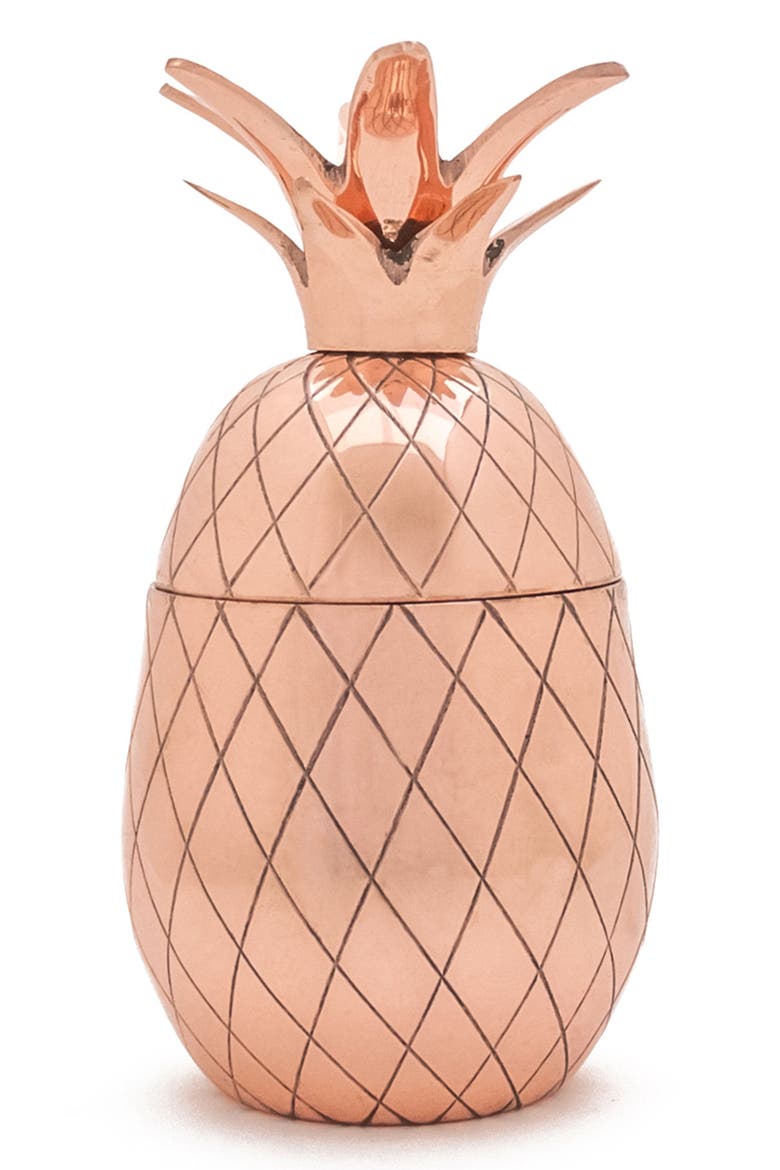 W&P DESIGN Pineapple Tumbler, Main, color, COPPER