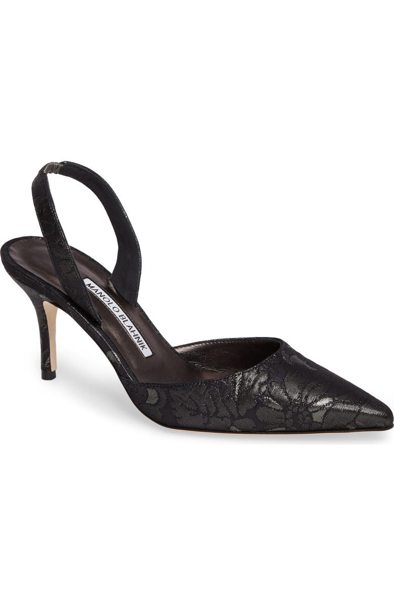 Manolo Blahnik Carolyne Slingback Pump, Main, color,